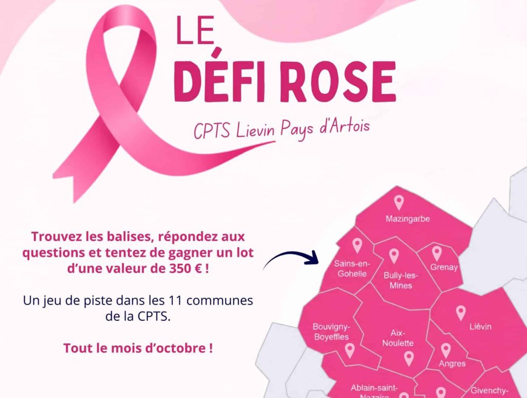 Affiche Défi Rose 2026