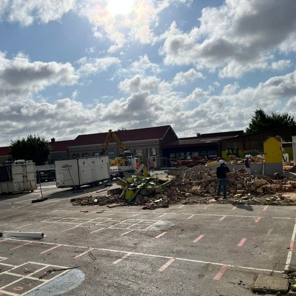 Travaux de la cantine scolaire pour l’école maternelle